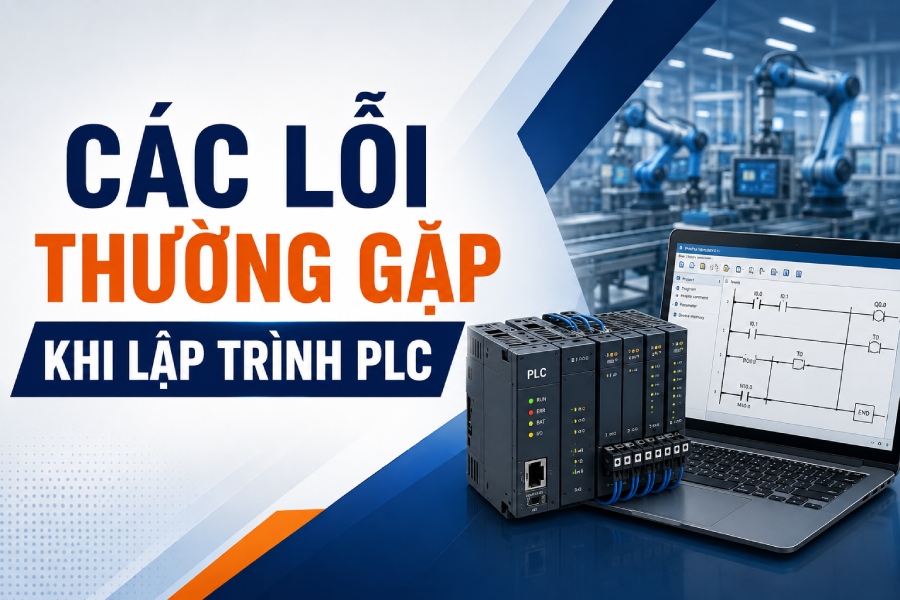 Các Lỗi Thường Gặp Khi Lập Trình PLC
