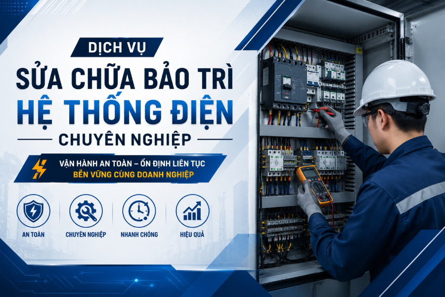 Sửa chữa bảo trì hệ thống điện