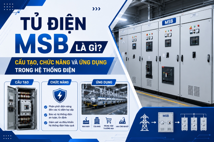 Tủ Điện Msb Là Gì? Cấu Tạo, Chức Năng Và Ứng Dụng Trong Hệ Thống Điện