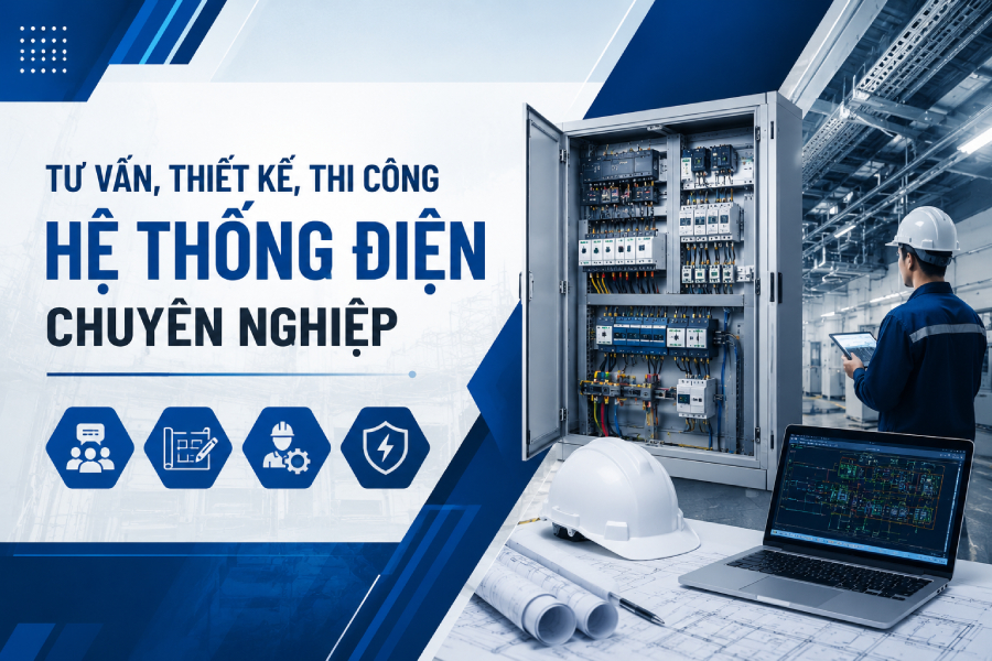 Tư vấn, thiết kế, thi công hệ thống điện